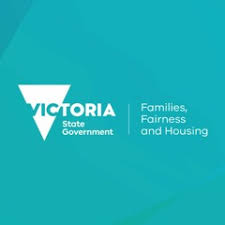 Victorian Government Department of Families, Fairness, and Housing logo.