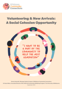 Volunteer and New arrivals - Cover